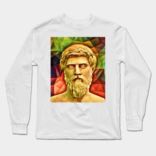 Plutarch Snow Portrait | Plutarch Artwork 15 Long Sleeve T-Shirt